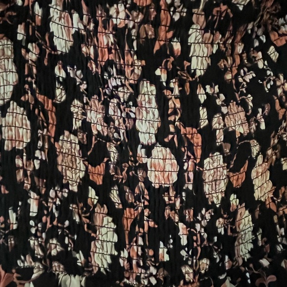 New! Francesca’s Mi Ami Floral Off-Shoulder Maxi Dress women’s size small - Picture 12 of 16